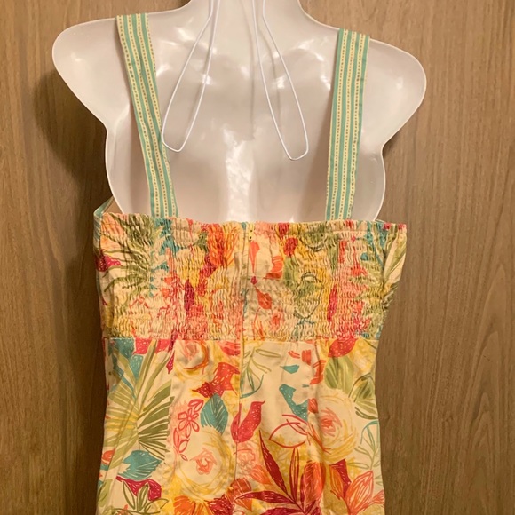 R&K Originals Yellow Floral Sundress - Picture 4 of 5